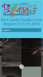 Mobile Screenshot of portcreditbuskerfest.com